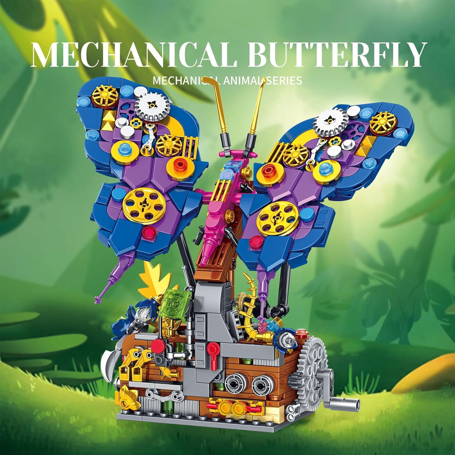 GZBrick Butterfly Set (624PCS) | Kids building projects - Walmart