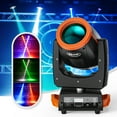 thumbnail image 2 of 7R 230W Zoom Moving Head Beam Stage Spot Light 15 Gobos 14 Colors Disco Party Stage Lights 2 Pack, 2 of 8