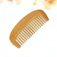 thumbnail image 6 of ULTNICE Portable Comb Bamboo Crescent Shape Comb for Traveling 1Pcs, 6 of 8