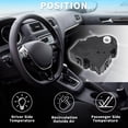 thumbnail image 2 of Repuestos de actuador de control de puerta de mezcla de calefacción HVAC de Unique Bargains para Jeep Patriot, duradero No.16124922, 2 piezas, 2 of 6