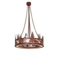 thumbnail image 3 of Meyda 238683 36 in. Wide Elk at Dusk Ceiling Pendant Fixtures, 3 of 7