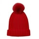 thumbnail image 4 of Gorro de invierno de punto para niños pequeños, color rojo cálido, 4 of 5