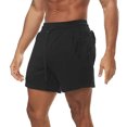 thumbnail image 6 of Bzhegqhd Men's Cotton Quick-Dry Training Shorts,Breathable Drawstring Casual Athletic Shorts for Spring Summer, Solid Color Workout ang Lounge, 6 of 6