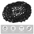 thumbnail image 3 of MasteelfCA 4PCS Mesh Crochet Hair Net Premium Crocheted Hairnet Crocheted Hairnet, 3 of 8