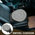 Car Swivel Cushion Seat for Driver Elderly Portable Rotating Seats