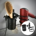 thumbnail image 3 of Estante colgante para secador de pelo, soporte multifunción para cepillo de dientes montado en la pared, soporte para secador de pelo, Ultra sensible, 3 of 8