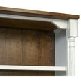 thumbnail image 6 of Martin Furniture Durham Rustic Open 8' Wood Bookcase, White, 6 of 8