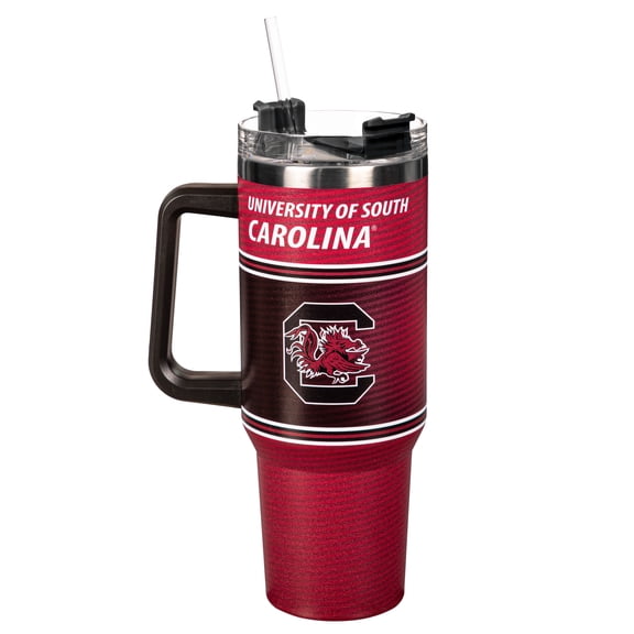 South Carolina Gamecocks 40oz. Stainless Steel Canyon Cup with Straw