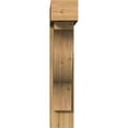 thumbnail image 2 of Ekena Millwork 8"W x 36"D x 40"H Funston Block Rough Sawn Bracket w/ Offset Brace, Western Red Cedar, 2 of 25
