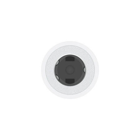 Apple - USB-C to 3.5mm Headphone Jack Adapter - White