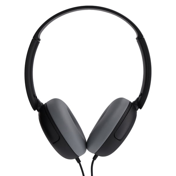 onn On-Ear Headphones with 3.5 mm Connector, Black