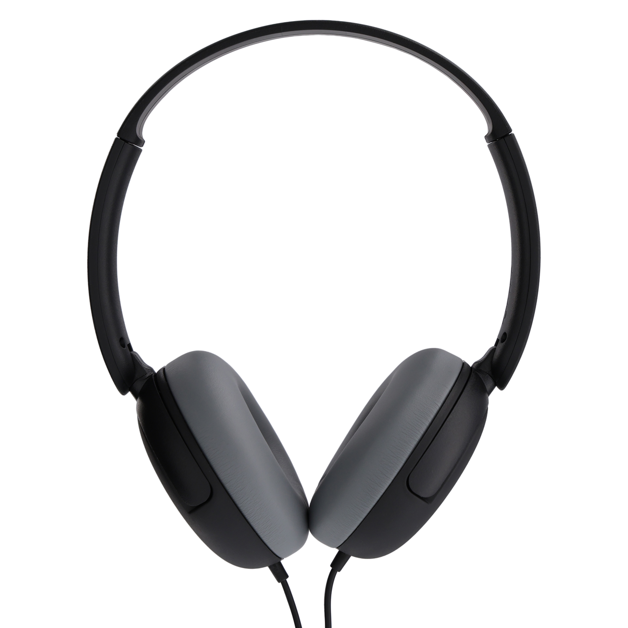 onn On-Ear Headphones with 3.5 mm Connector, Black