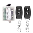 thumbnail image 1 of Interruptor de control remoto DC8V-36V, funcionamiento eficiente, alta confiabilidad, relé 2x10A, 433 MHz para motores domésticos, puertas eléctricas,, 1 of 8