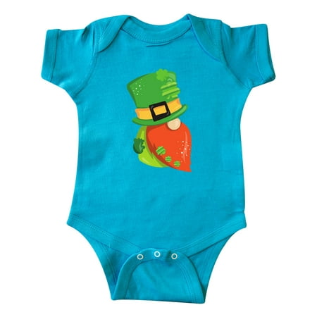 

Inktastic Saint Patrick s Day Gnome Gnome With Orange Beard Gift Baby Boy or Baby Girl Bodysuit