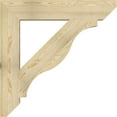thumbnail image 3 of Ekena Millwork 6"W x 36"D x 36"H Funston Slat Rough Sawn Bracket, Douglas Fir, 3 of 4