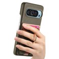 thumbnail image 4 of Case for FOXDOCK Google Pixel 9 Pro XL , Leather, Bear Ring, Card Holder, 4 of 4