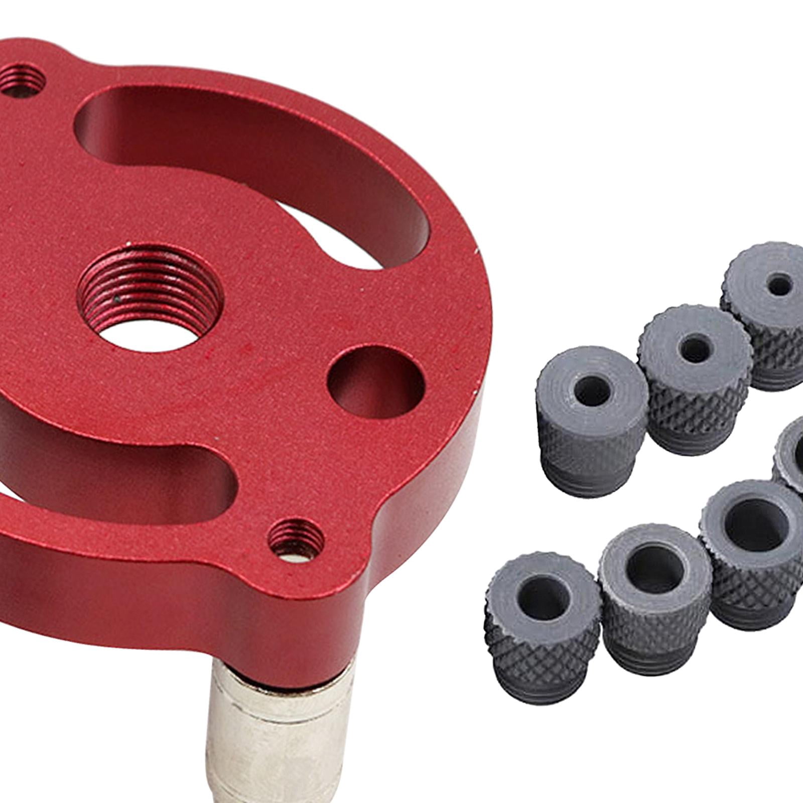 GUOOL 2Set 2-10mm Self-Centering Doweling Jig Set Vertical Hole Puncher Locator