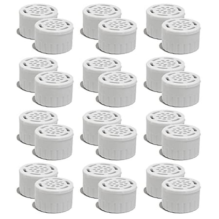 Nispira Replacement Air Filter Cartridge Compatible with TurbClean CPAP Mask Cleaner Sanitizing Machine. Fits WQ30 / WQ60 / GSTxpro, 24 Packs