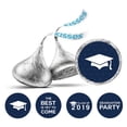 thumbnail image 1 of Darling Souvenir Candy 190 Pcs Graduation Theme Stickers DIY Chocolate Labels-Navy Blue, 1 of 2