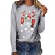 thumbnail image 1 of Pntutb Mujer Navidad top Casual Manga Larga O-cuello Sudadera Pullover Blusa Pntutb Pntutb-6801, 1 of 6