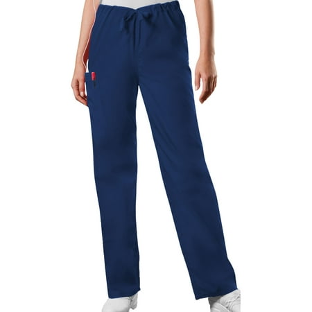 

Cherokee Workwear Originals Men & Women s Scrubs Pant Drawstring Cargo 4100
