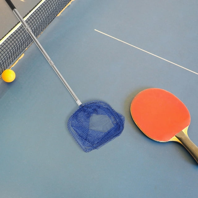 WEUVEB Ramasse-Balles de Tennis Bleu Portable Pliable pour Pratique Lot de 1
