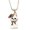 White Santa Cat, variant on cocojewelry Christmas Ornament Kitty Cat Gingerbread Man Snowman Pendant Necklace Holiday Jewelry