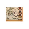 thumbnail image 4 of Historic Map - Hampshire County England - Blaeu 1646 - 23 x 27.33 - Vintage Wall Art, 4 of 5