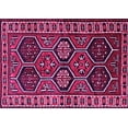 thumbnail image 1 of Ahgly Company Indoor Rectangle Persian Pink Traditional Area Rugs, 8' x 12', 1 of 4