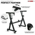 thumbnail image 5 of 5 Core Keyboard Stand Piano Riser Z Style Adjustable Height 36.5" & Width 32.5” Sturdy Portable, 5 of 11
