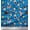 Medium Blue, variant on Soimoi Silk Fabric Floral & Cute Animals Cartoon Printed Fabric 1 Yard 42 Inch Wide