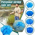 thumbnail image 6 of Catfish Net - 4 Sizes Foldable Fishing Cage with 6 Sided Design - Easy to Use for Shrimp, Crabs, Minnows, Lobsters, and Crayfish, 6 of 8