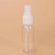 thumbnail image 2 of 20pcs Mini Plastic Small Empty Spray Bottle for Make Up and Skin Care Refillable Travel Use (30ML Transparent Bottles with White Sprayer), 2 of 3