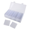 thumbnail image 3 of 60 Pcs Étuis de Rangement pour Pièces, Support, Boîte Ronde en Plastique Transparent pour Collection de Pièces, Boîte de Rangement, Contenant de Collection de Pièces 20-40 mm, 3 of 11