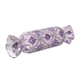 thumbnail image 3 of Candy Pillow With Pillow Core 24.6×9.8in Durable Cord Opening And Closing Design Waterproof And Easy To Install Mediumpurple Moroccan Trellis Hand-Drawn Sketch_2, 3 of 8
