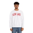thumbnail image 5 of Glen Lake Michigan Sweatshirt Gifts Crew Neck Shirt Long Sleeve Unisex, 5 of 7