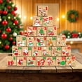 thumbnail image 5 of Zawou Candy-Themed DIY Advent Calendar, 24-Day Countdown Paper Box Set for Christmas Party Activities, Holiday Calendar for Adults and Kids, 5 of 7