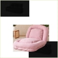 thumbnail image 6 of 18-Position Adjustable Fold Down Sofa Bed | Pink | Seat Depth 42.5, 6 of 26