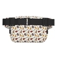 thumbnail image 3 of Bingfone Sac Banane Guitare pour Femmes Sac de Taille à la Mode avec Sangle Réglable Imperméable Partout Sac Bandoulière pour Entraînement Course Voyage, 3 of 9