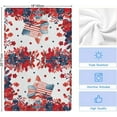 thumbnail image 6 of 4th of July Kitchen Towels Set of 2 Gnome American Flag Patriotic Dish Towels and Dishcloths Sets Decorative Tea Towel Memorial Liberty Independence Day Absorbent Hand Towels for Kitchen Bathroom, 6 of 6