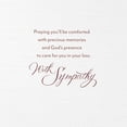 thumbnail image 3 of Tarjeta de felicitación Hallmark Mahogany Religious Sympathy, 3 of 8