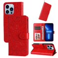 thumbnail image 2 of Funda tipo cartera GANGXUN para iPhone 13 Pro Max , diseño girasol, cuero PU, soporte, cierre magnético, tarjetero, 2 of 5