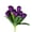 Dark Purple, variant on YDYB 9 Heads Artificial Tulips, 15.8 Inch Silk Artificial Flowers, Fake Tulips for Spring, Mother's Day, Easter, Valentine's Day, Home Gifts, Kitchen, Clear