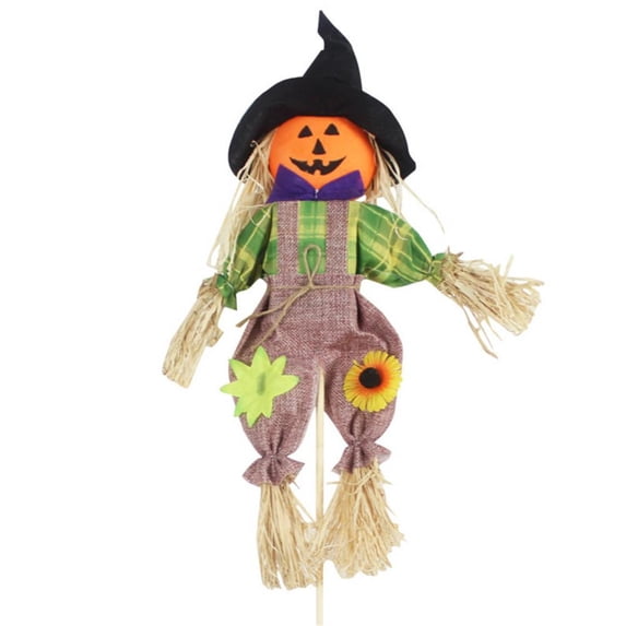 Halloween Garden Scarecrow Small Fall Harvest Scarecrow Decor Thanksgiving Festival Decoration For Garden Home Yard Porch