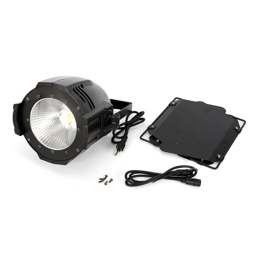 2in1 LED Audience Stage Light w/ Panel DMX512 COB Stage DJ Party Par Light LED Audience Stage Light DMX512 Party Club Stage Par Light Blinder LED Stage Par Audience Lamp Warm White DMX DJ Lamp