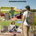 thumbnail image 4 of Insulated Cooler Backpack 20L - High Capacity Leakproof Soft Cooler Bag for Camping, Beach & Picnic, Long-Lasting Insulation Keeps Food & Drinks Cold/Hot 20H, Durable Oxford Bookcase, 4 of 5