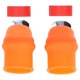thumbnail image 3 of 2 uds cuchillo para pulgar Gel de sílice naranja cuchillo de jardinería herramienta de cosecha para fresa frijol fruta vegetal, 3 of 8