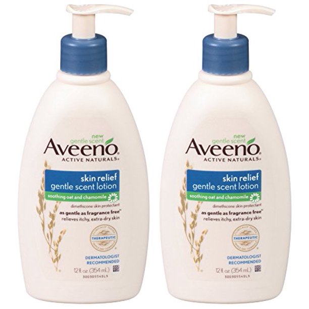 Aveeno Skin Relief Moisturizing Lotion with Chamomile Scent & Triple