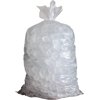 Aluf Plastics 0.6 MIL Clear Poly 5 lb Ice Buckets Liners Poly Food Bags - 8" x 3" x 15" - Pack of 1000 - For Ice, Fruits, Vegetables, Cheese, Meat, & Frozen Products