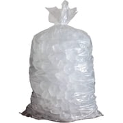 Aluf Plastics 0.6 MIL Clear Poly 5 lb Ice Buckets Liners Poly Food Bags - 8" x 3" x 15" - Pack of 1000 - For Ice, Fruits, Vegetables, Cheese, Meat, & Frozen Products
